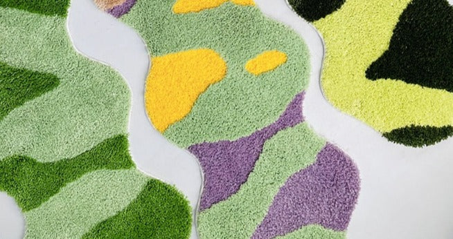 Reptile Abstract Tufted Area Rug