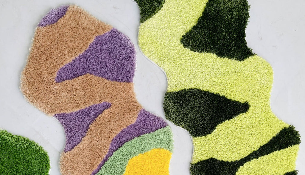 Reptile Abstract Tufted Area Rug