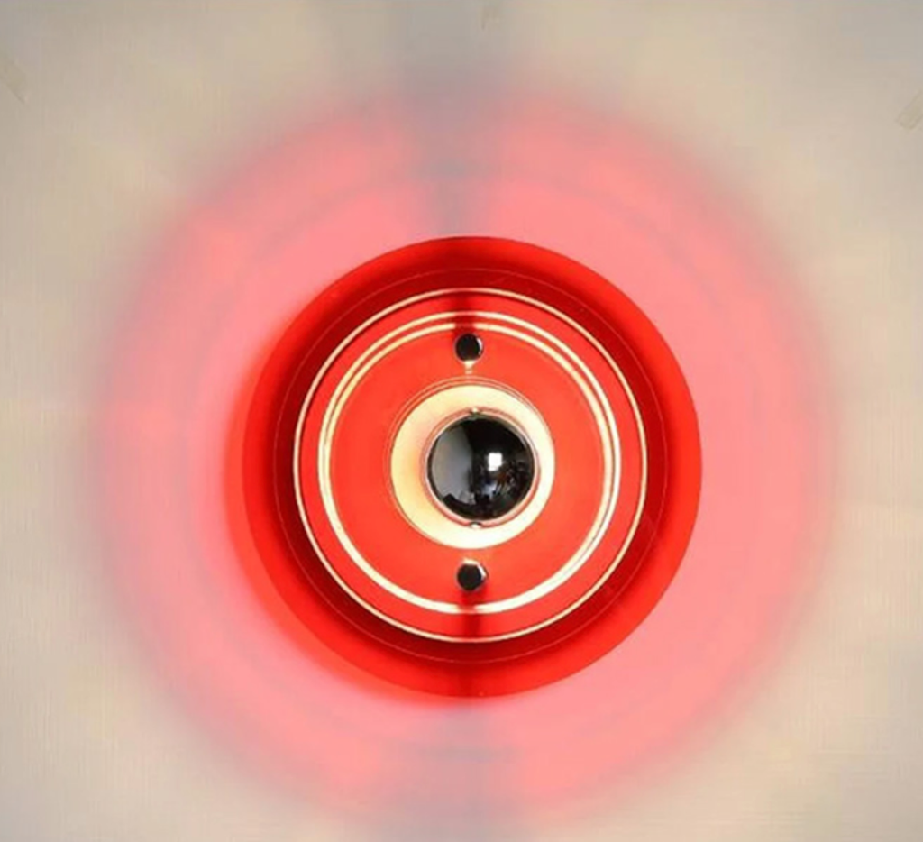Retro Color Layers Acrylic LED Wall Lamp
