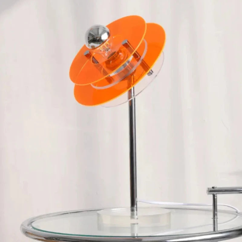 Retro Color Layers LED Table Lamp Orange