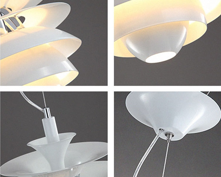 Retro PH Layered Aluminum Pendant Light