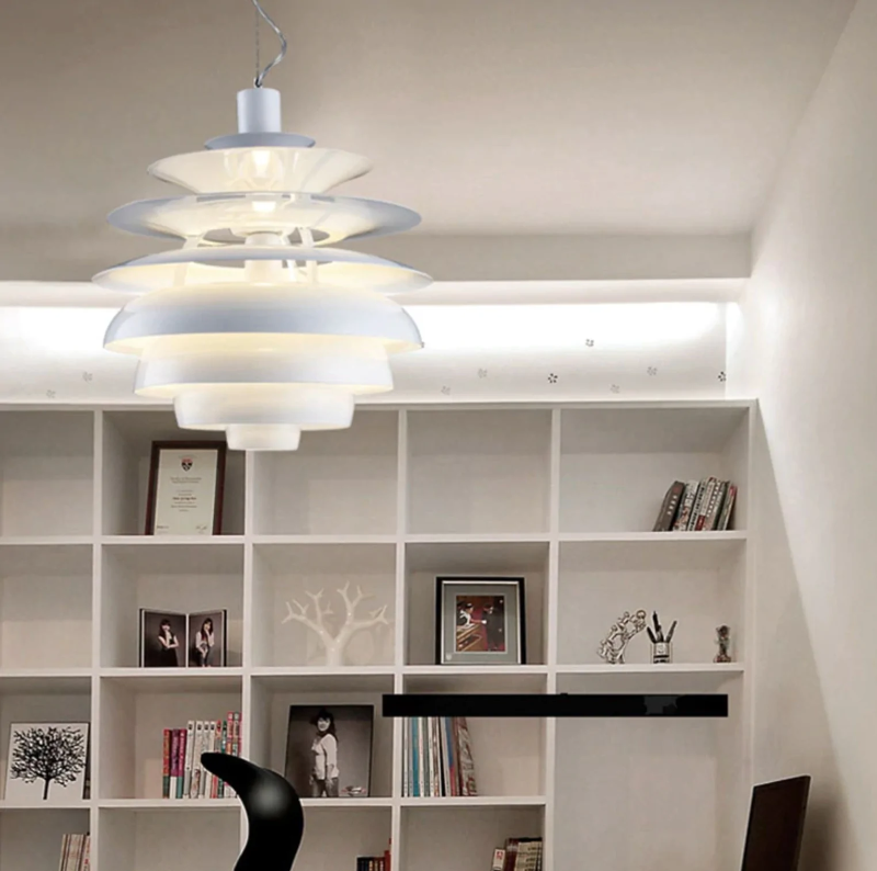 Retro PH Layered Aluminum Pendant Light