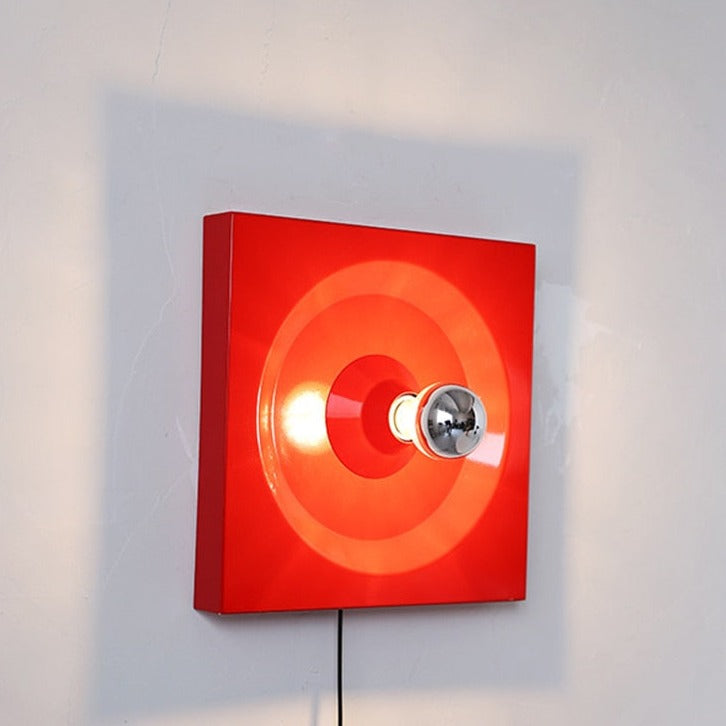 Retro Square Space Age Wall Lamp