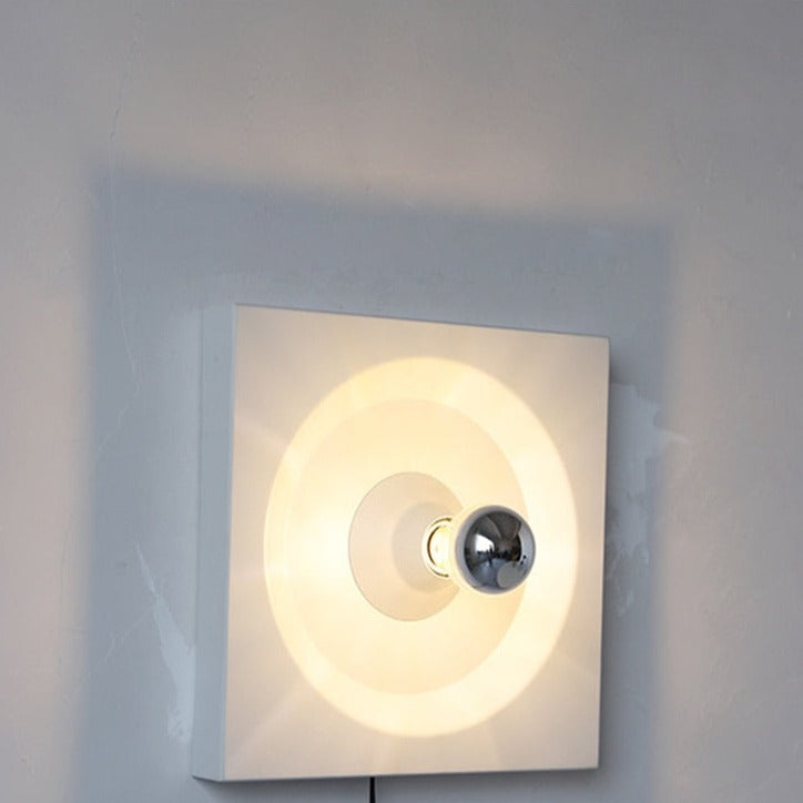 Retro Square Space Age Wall Lamp