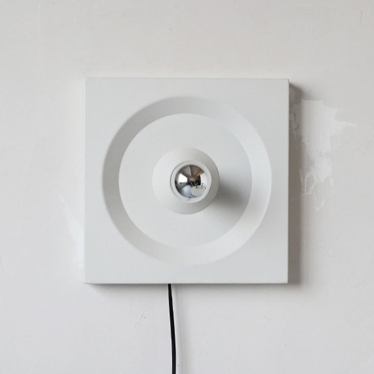 Retro Square Space Age Wall Lamp
