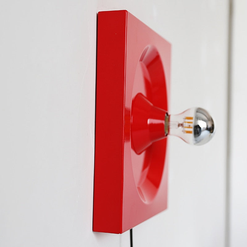 Retro Square Space Age Wall Lamp