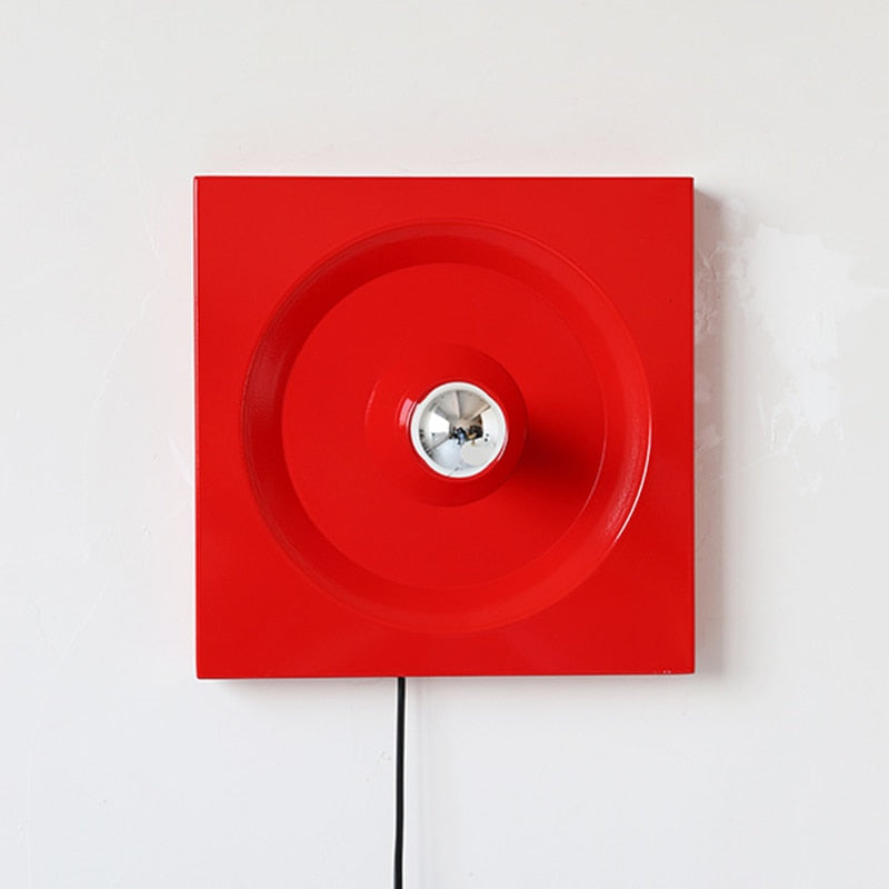 Retro Square Space Age Wall Lamp