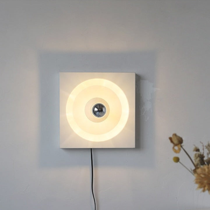 Retro Square Space Age Wall Lamp