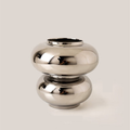Ring Dance Plated Ceramic Vases