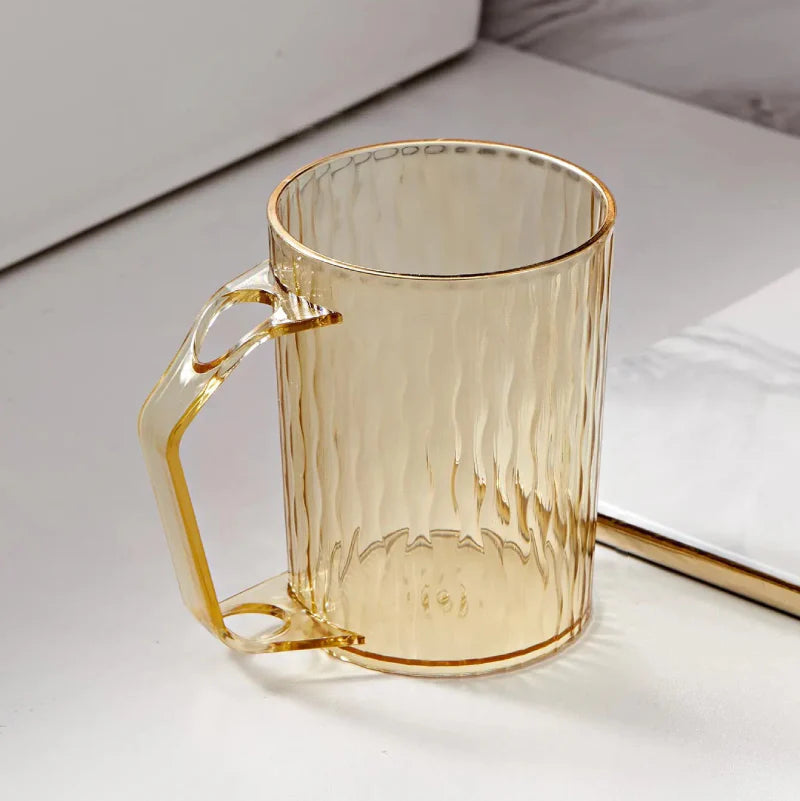 Ripple Aura Toothbrush Holder Yellow