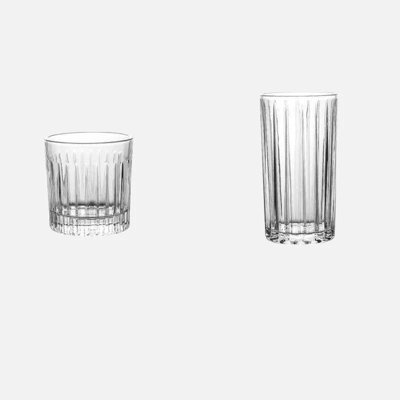 Ripple Harmony Ribbed Glassware