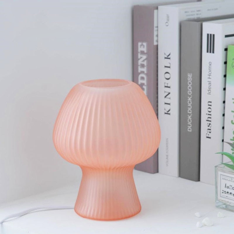 Ripple Tulip LED Table Lamp Pink