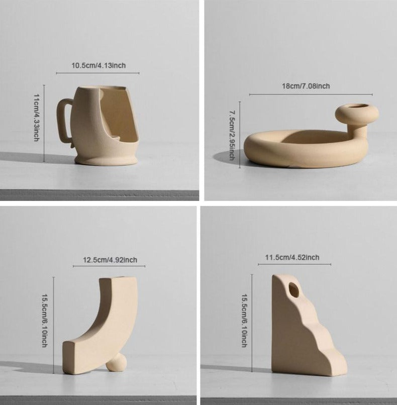 Ritual Ceramic Accents & Candle Holders - Final Sale