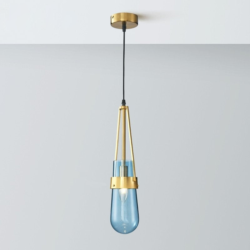 River Drop Glass Pendant Lamp