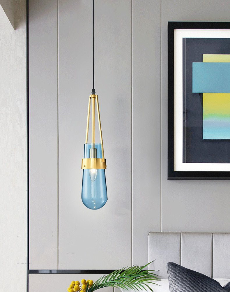 River Drop Glass Pendant Lamp