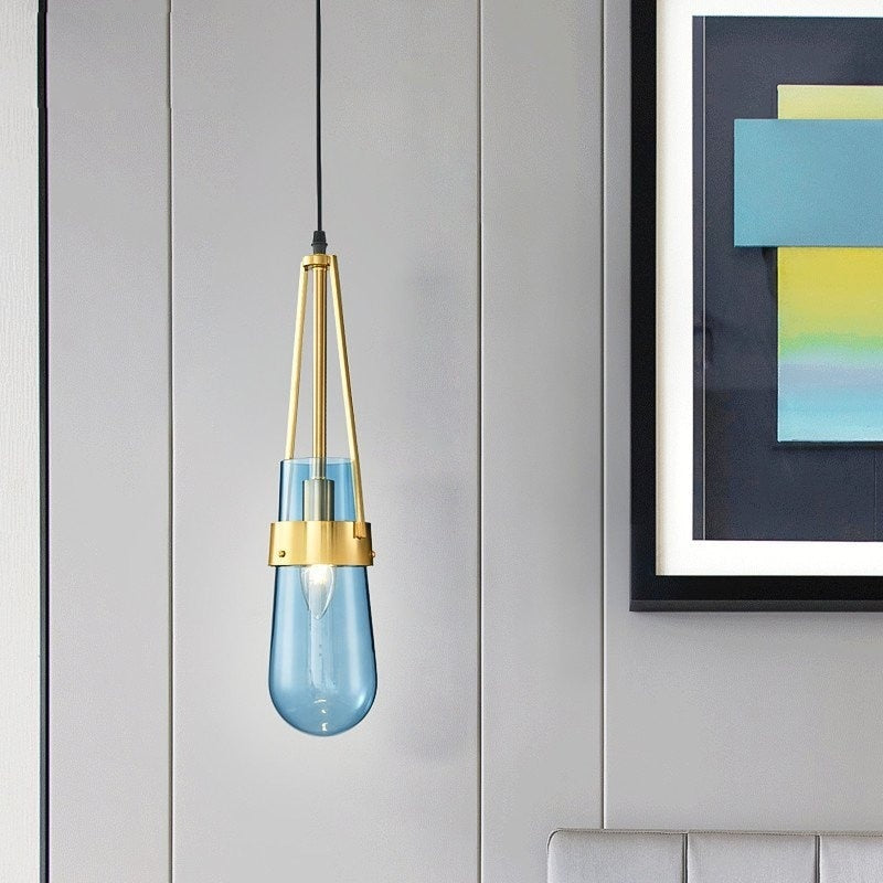 River Drop Glass Pendant Lamp