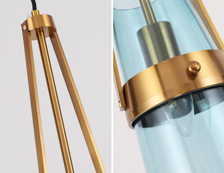 River Drop Glass Pendant Lamp