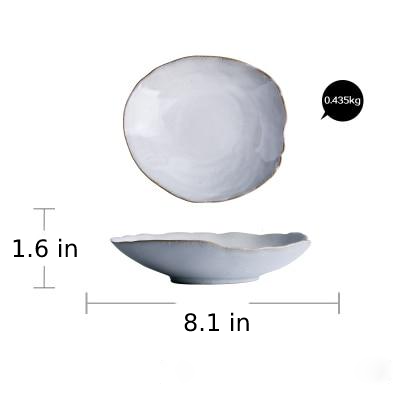 River Pearl Dinnerware Deep Plate