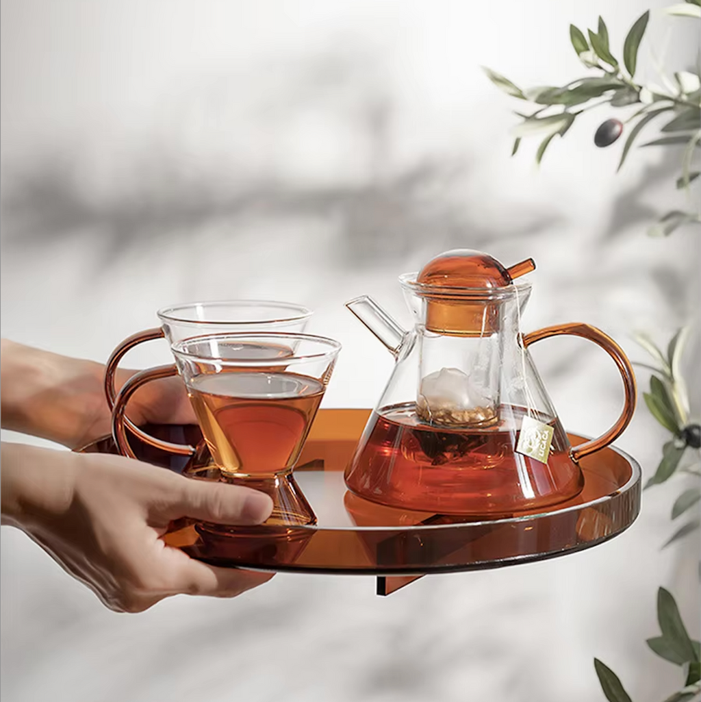 Rooibos Heat-Resistant Glass Tea Set
