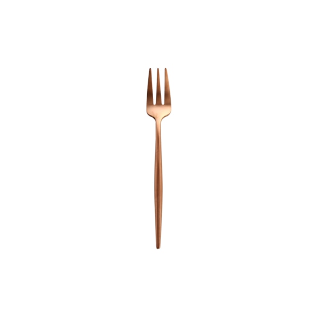 Rose Gold Flatware tea fork