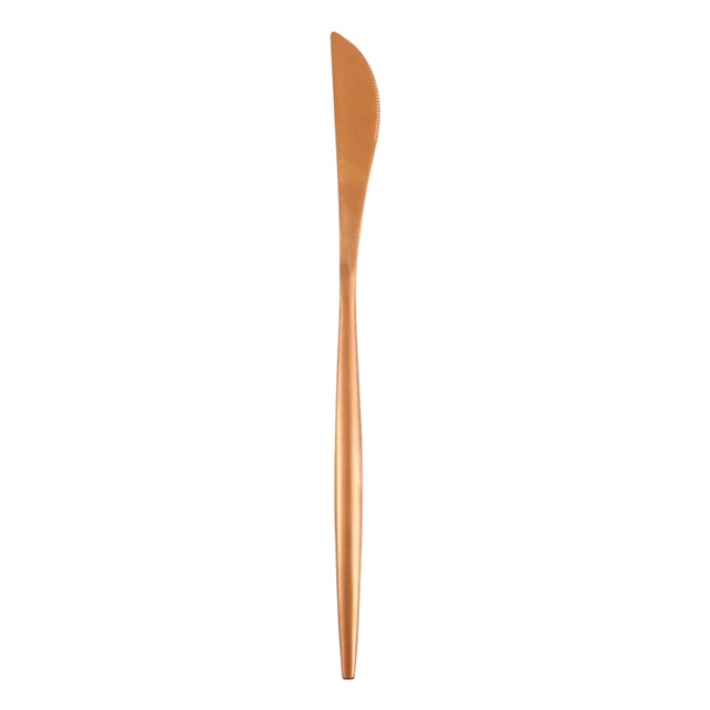 Rose Gold Flatware Dinner knife