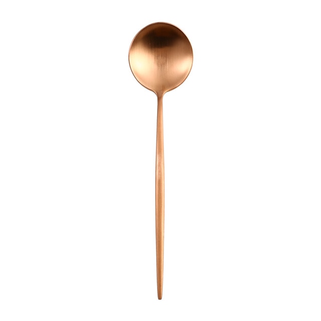 Rose Gold Flatware Dinner spoon