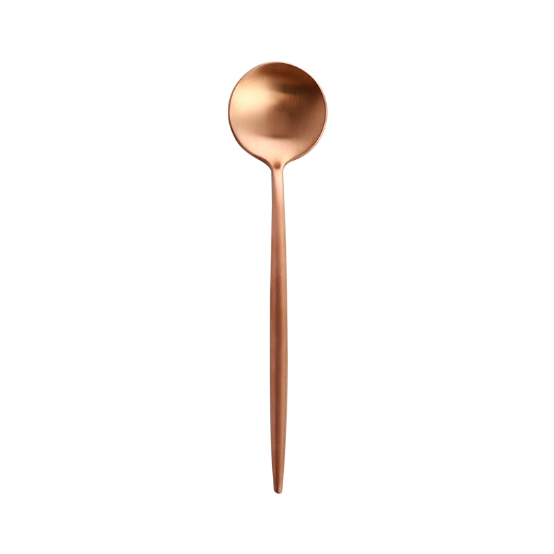 Rose Gold Flatware Dessert spoon