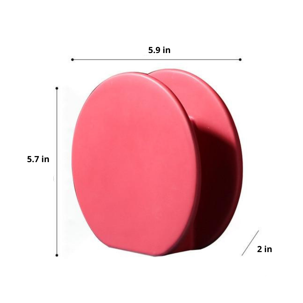 Rose & Lavender Geometric Ceramic Vases Round Coral