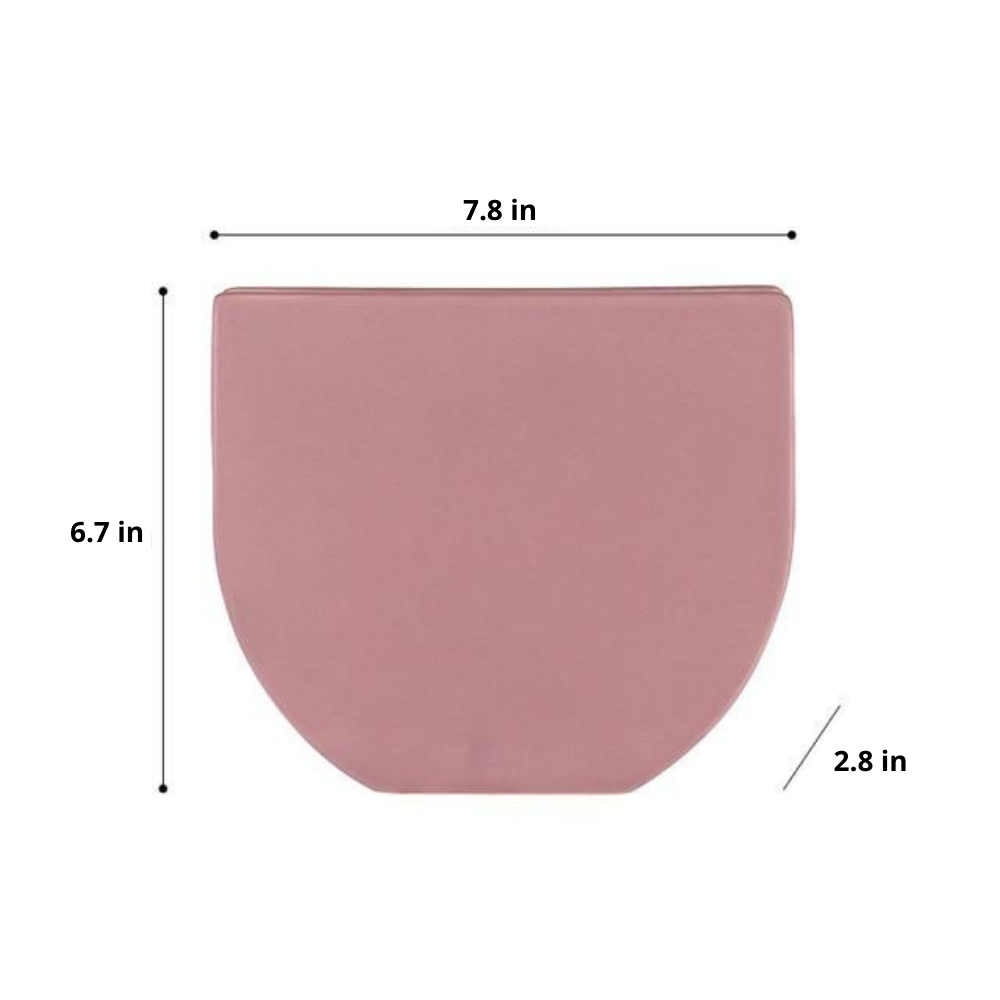 Rose & Lavender Geometric Ceramic Vases Half Moon Mauve