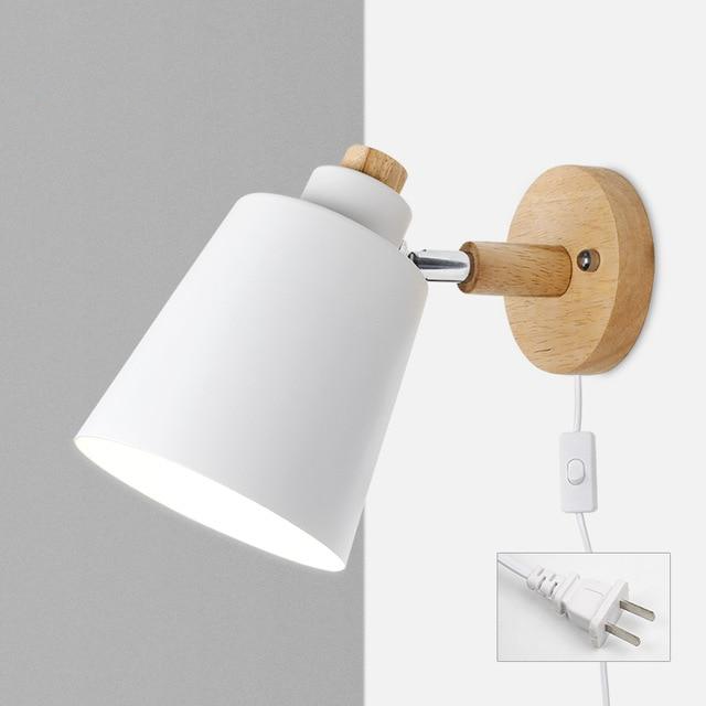 Rotating Reading Lamp with Plug - Final Sale