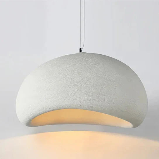 Wabi Sabi Pendant Light Round White
