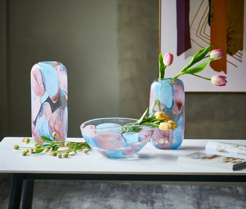 Pastel Bloom Hydroponics Vase