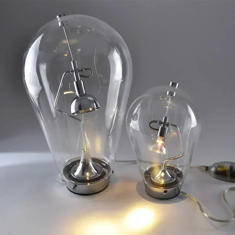 Gravita Chrome Dimmable Table Lamp