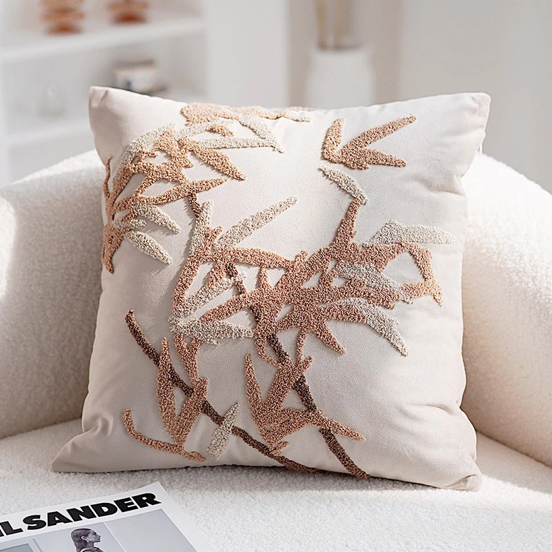 Savanna Trace Pillow Cover Leaves