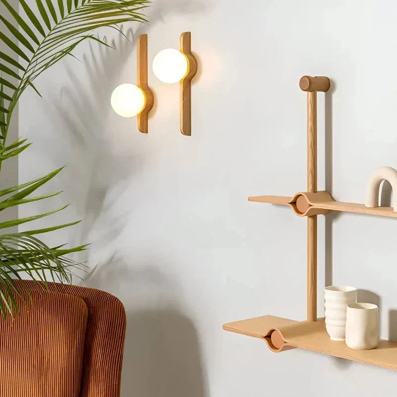 Luna Timber Wall Sconce