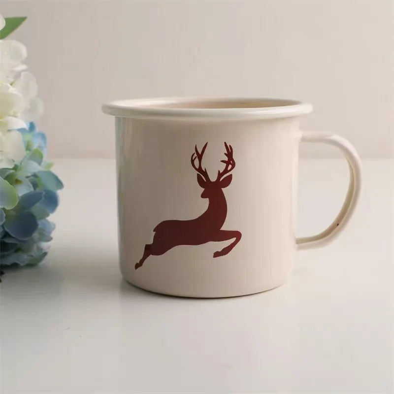 Homebound Enamel Mugs Red Deer