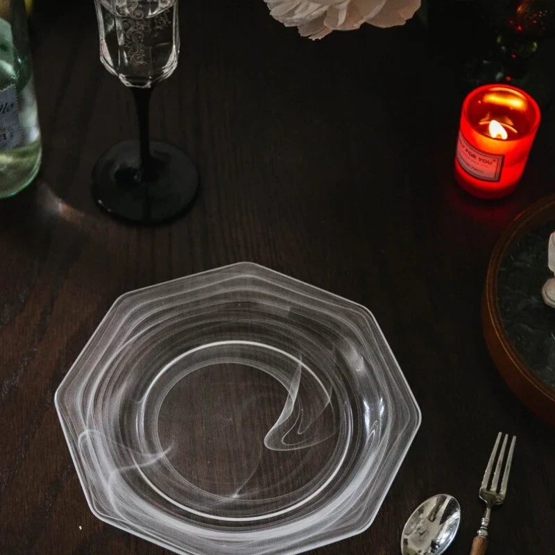 Octave Glass Serving Plate