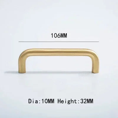 Forma Brass Cabinet Pull