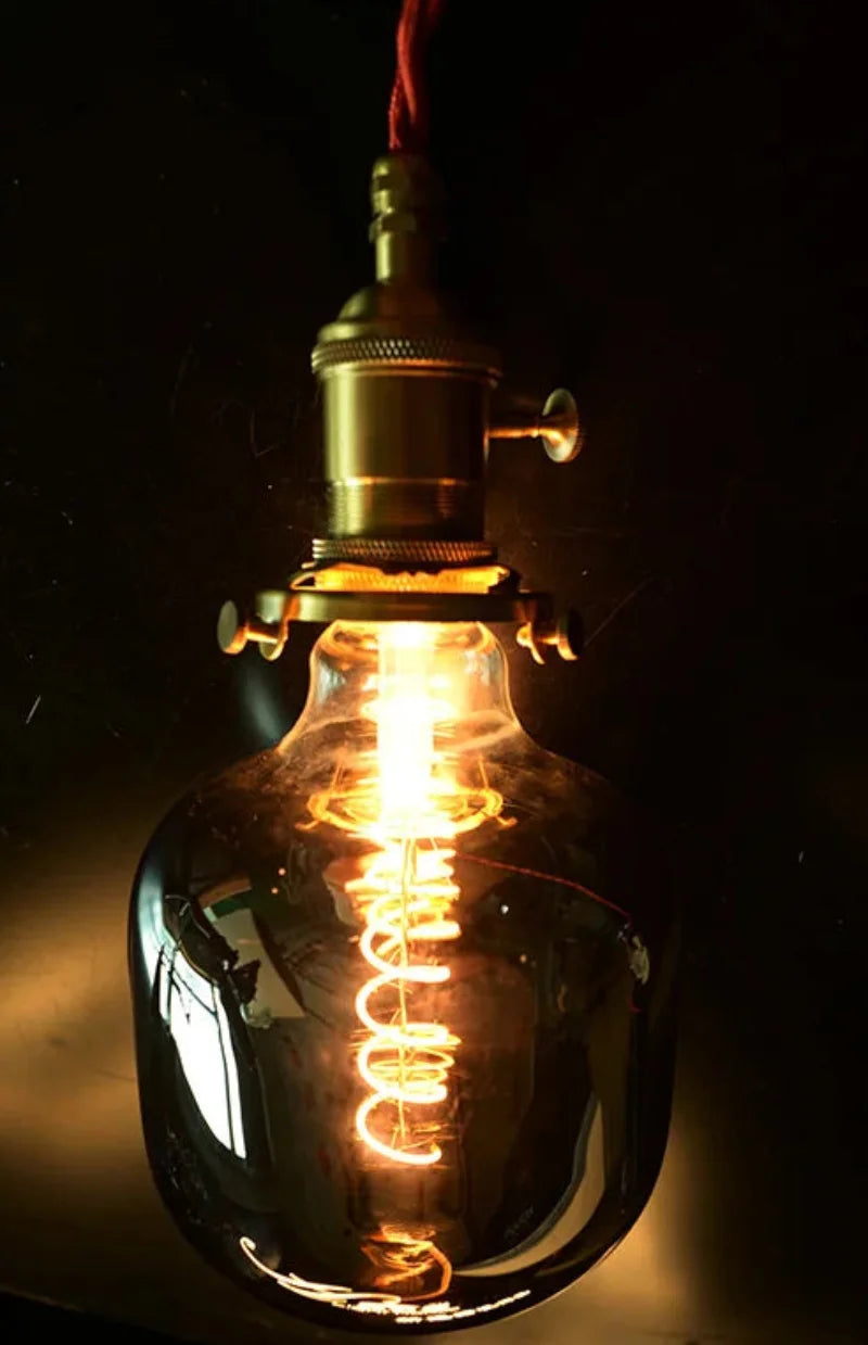 The Smoke Spiral Filament Bulb