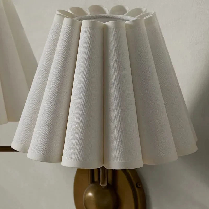 Pleated Twin Wall Sconce