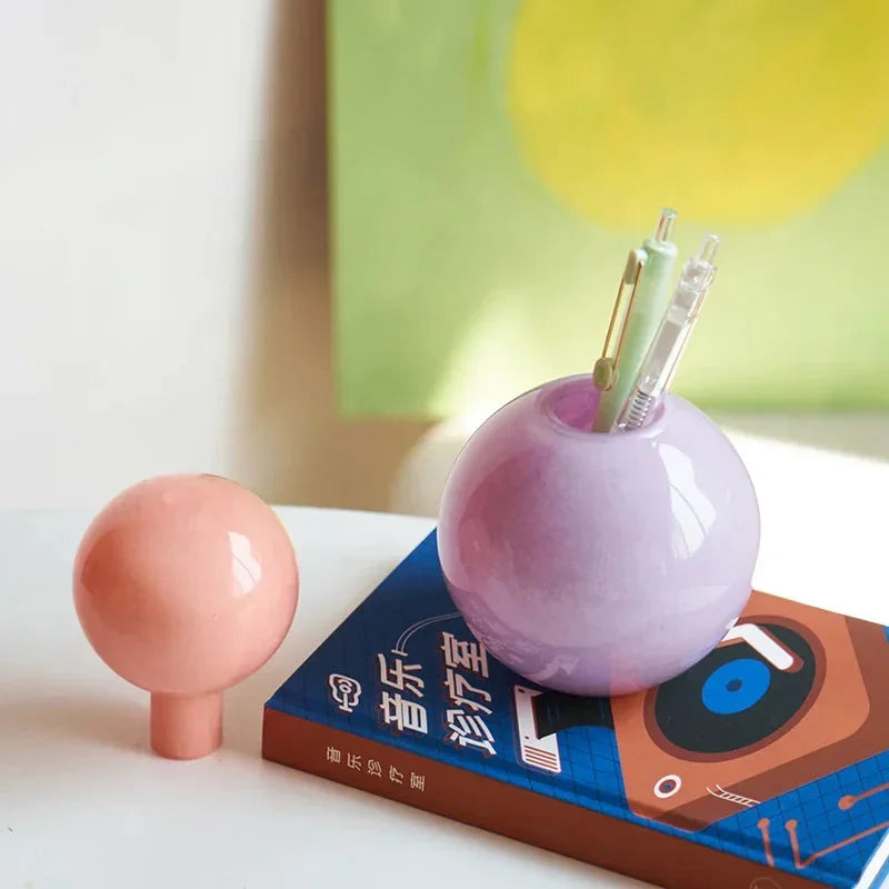 Candy Orb Aromatherapy Vase with Lid