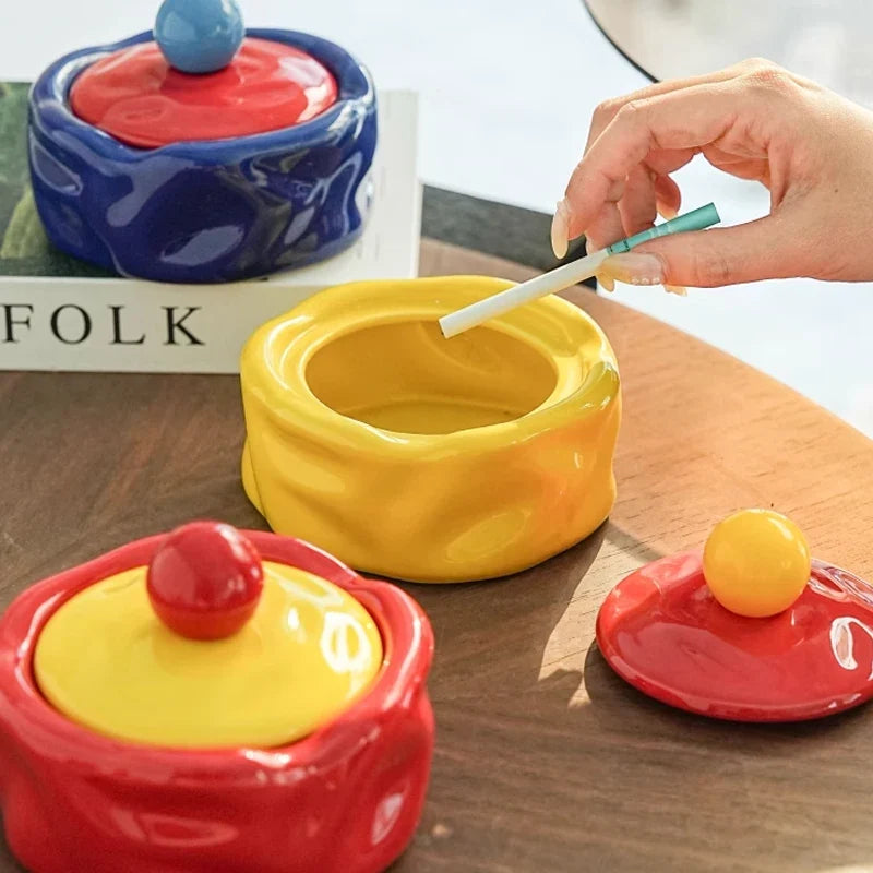 Candy Pop Ceramic Ashtray