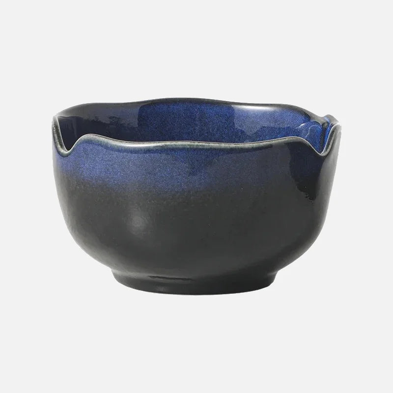 The Azure Earth Serving Bowls Large Blue