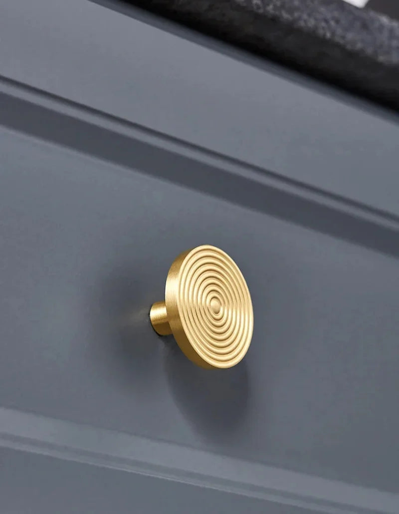 Sundial Brass Cabinet Knob