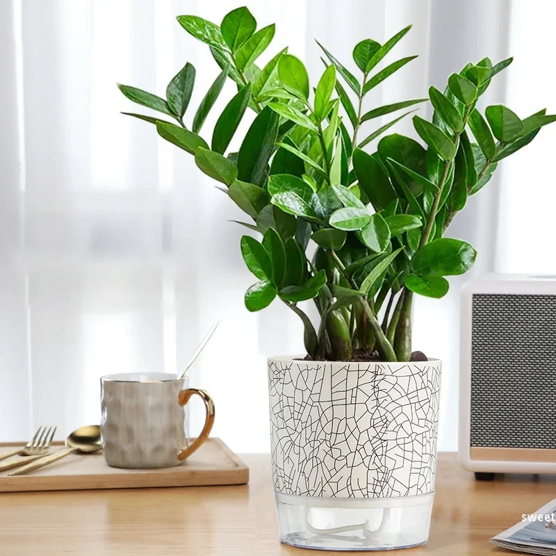Evergreen Flow Self-Watering Planter