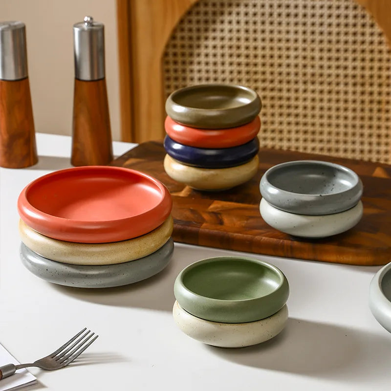 Oasis Shallow Ceramic Bowl