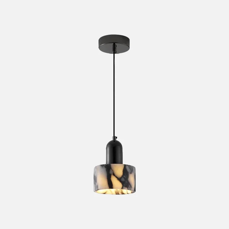 Carrara Marble Eclipse Lamp