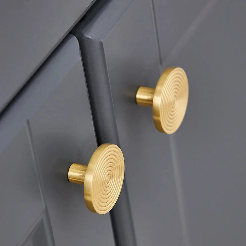 Sundial Brass Cabinet Knob