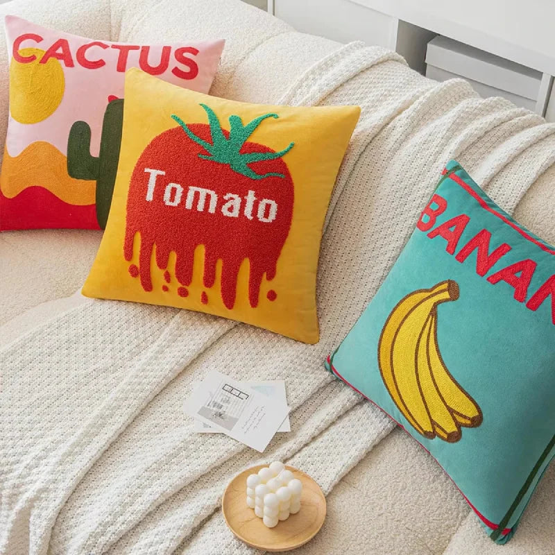 Fruit Pop 3D Cushion Covers