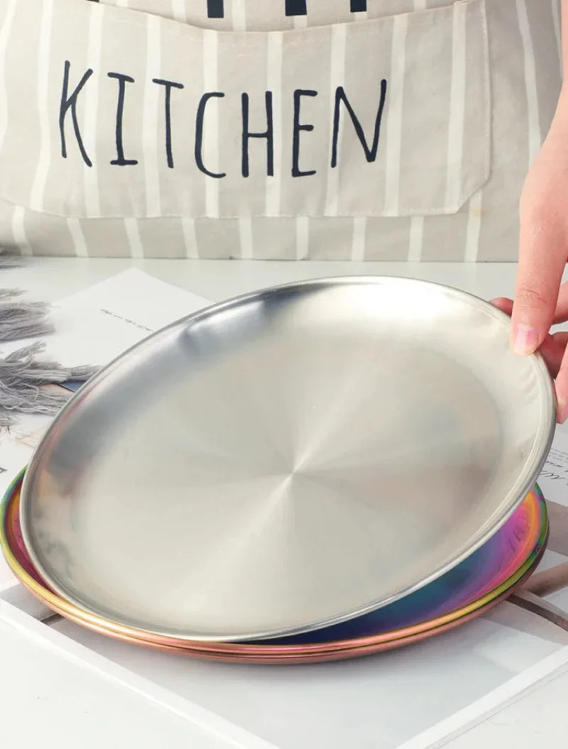 Marais Metallic Dinner Plates